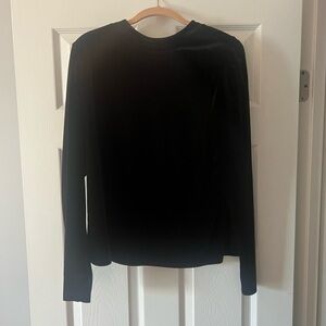 Rachel Parcell Velvet Crewneck Top